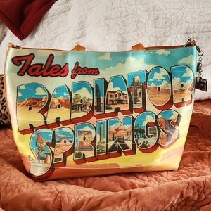Harveys Seatbelt Purse Radiator Springs Medium Streamline Tote.